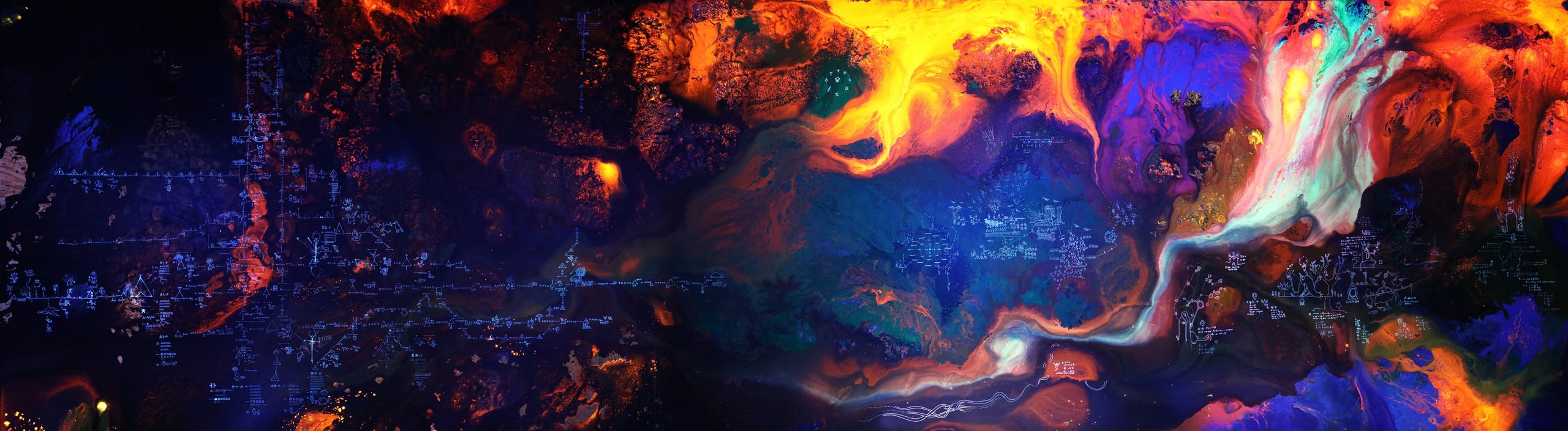 The Shanhai Map — the hidden world under ultraviolet light